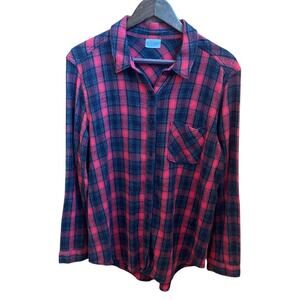 Abound Plaid Red & Black Long Sleeve Shirt